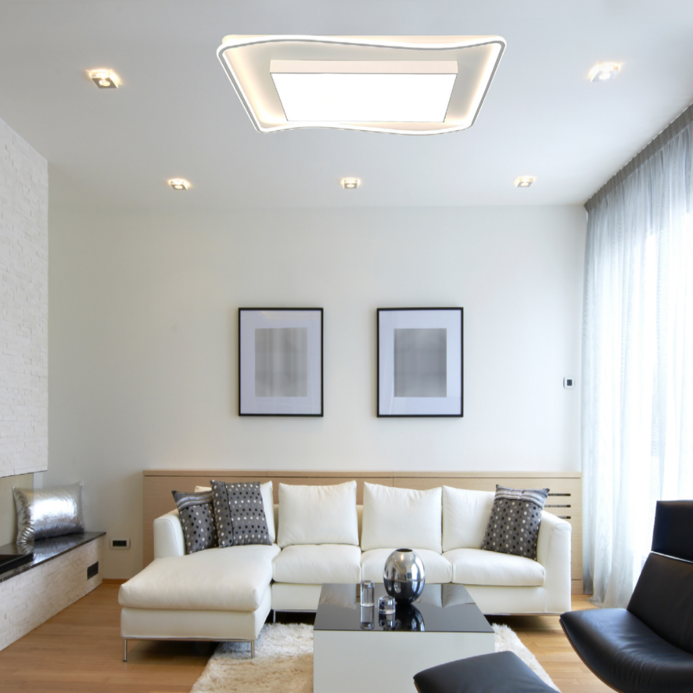 무료+당일발송 국산 LED 거실등 사각 인테리어 아파트 거실 조명 등 150W, 주광색/주백색 - 상세 이미지 5