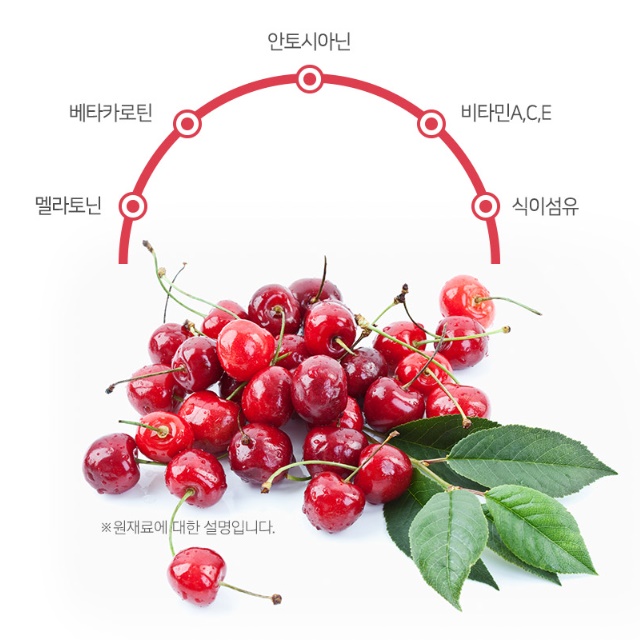 타트 체리 효능 가루 500g 추출물 타르트체리 분말 파우더 - 상세 이미지 2
