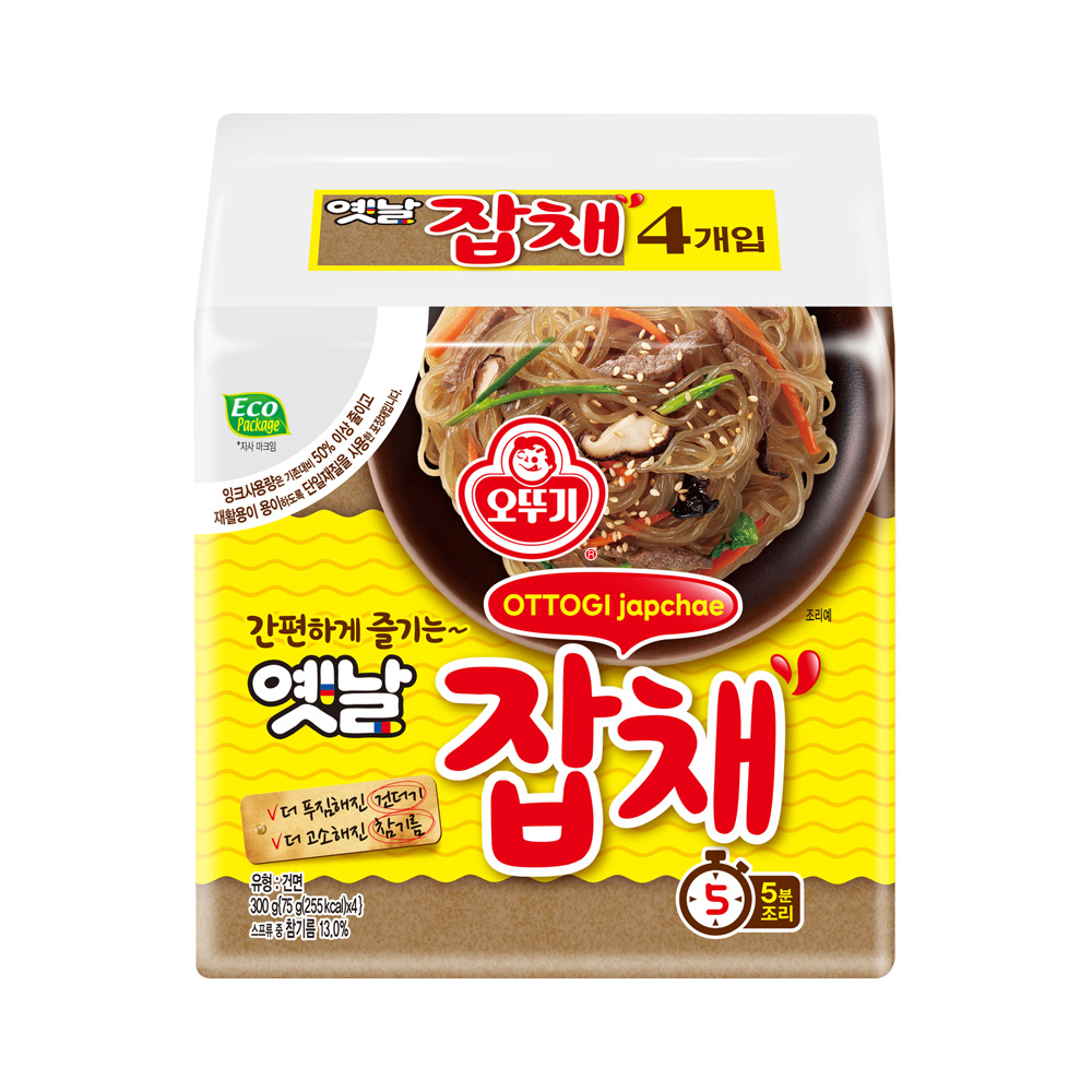오뚜기 옛날잡채 75g 4개 - 상품 이미지