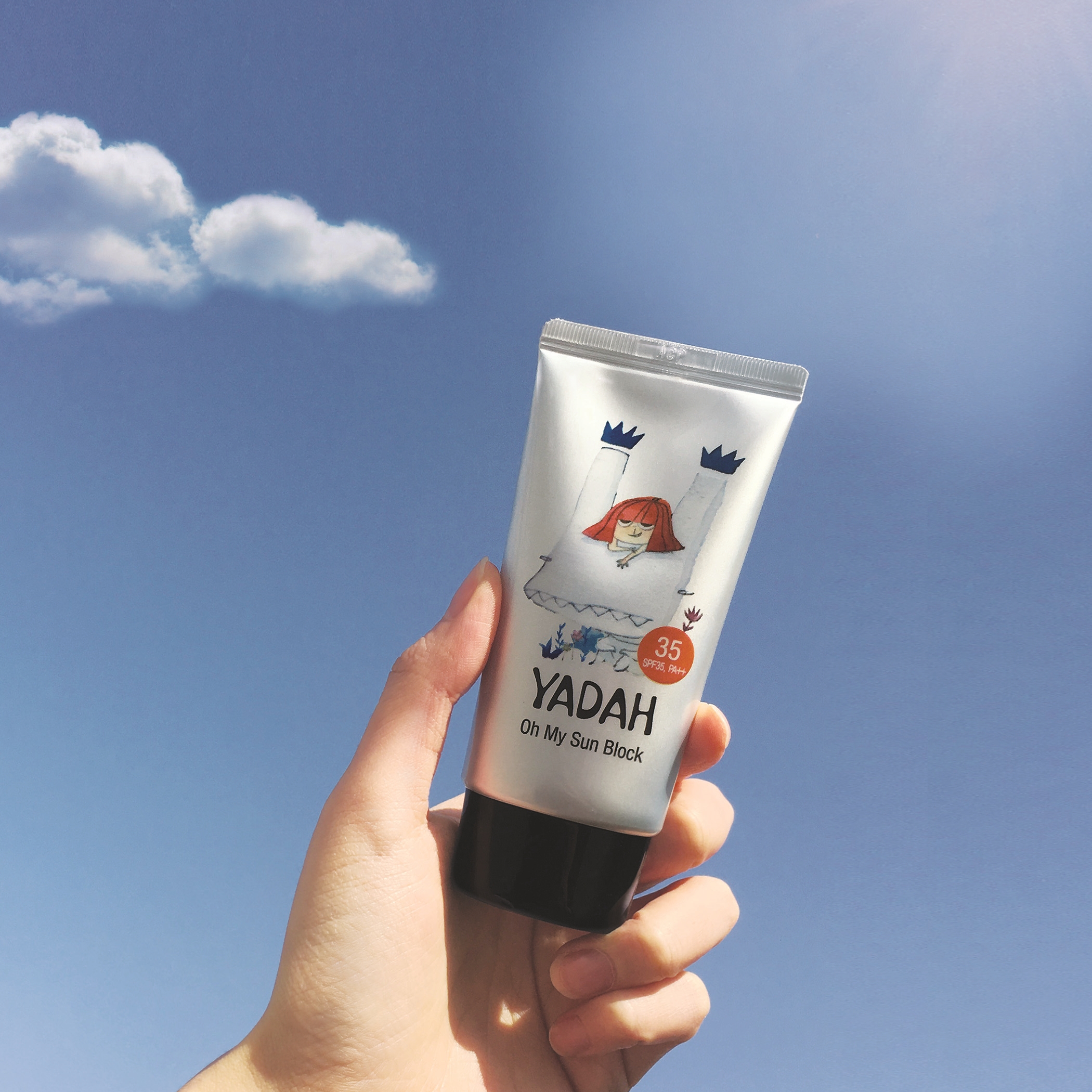 야다 오 마이 선크림 50ml 민감성 피부 순한 선케어 - 상세 이미지 2