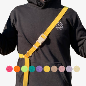 강아지 리드줄 핸즈프리 산책줄 허리 어깨 2.5미터 팔레트 솔직 후기 | 실제 사용자 리뷰 총정리 - 상품 이미지 2