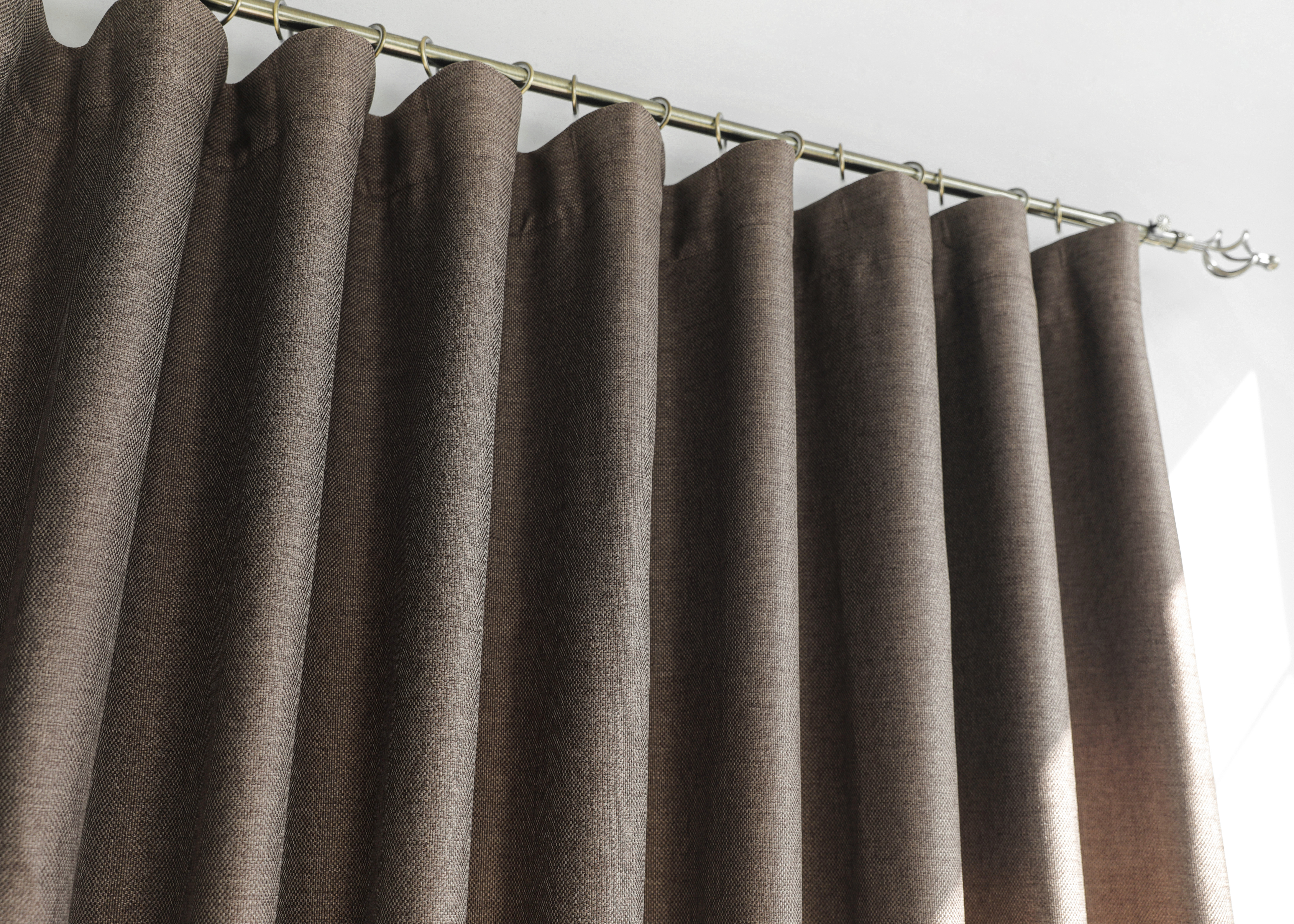 그리드 드레이핑 안방 거실 창문 이중 벨벳 사계절 레일 암막 커튼 맞춤 제작 기본핀형 1마