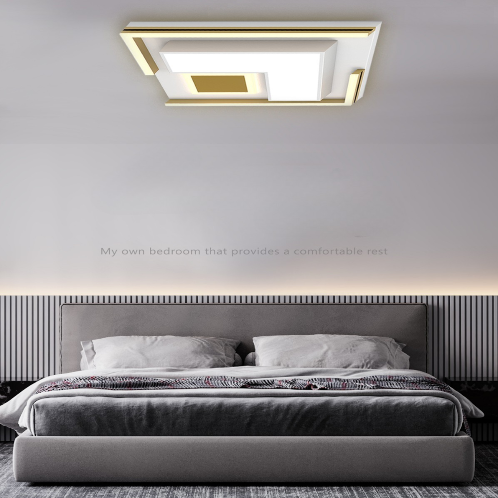 무료+당일발송 국산 LED 사각 안방등 방등 전등 60W, 주광색 - 상세 이미지 5