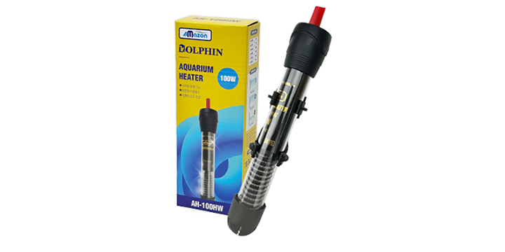 [초록끈] 돌핀 아쿠아리움 유리관히터 AH-100HW