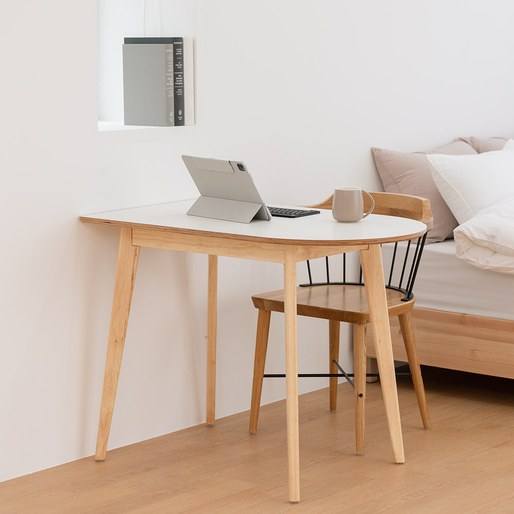 동서가구 시에르 HPM 유칼립투스 원목 반원 식탁 테이블 1000 DF924963