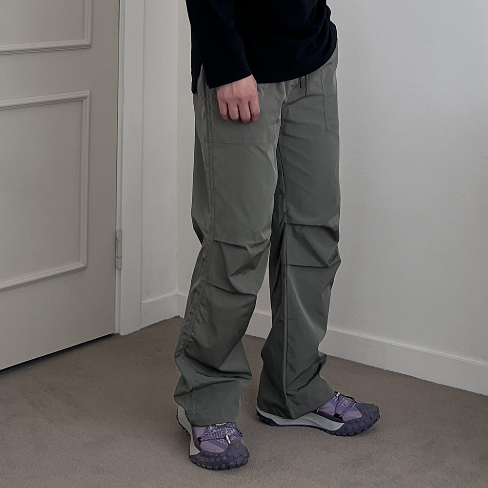파라슈트팬츠 고프코어바지 남자바스락팬츠 - 상품 이미지