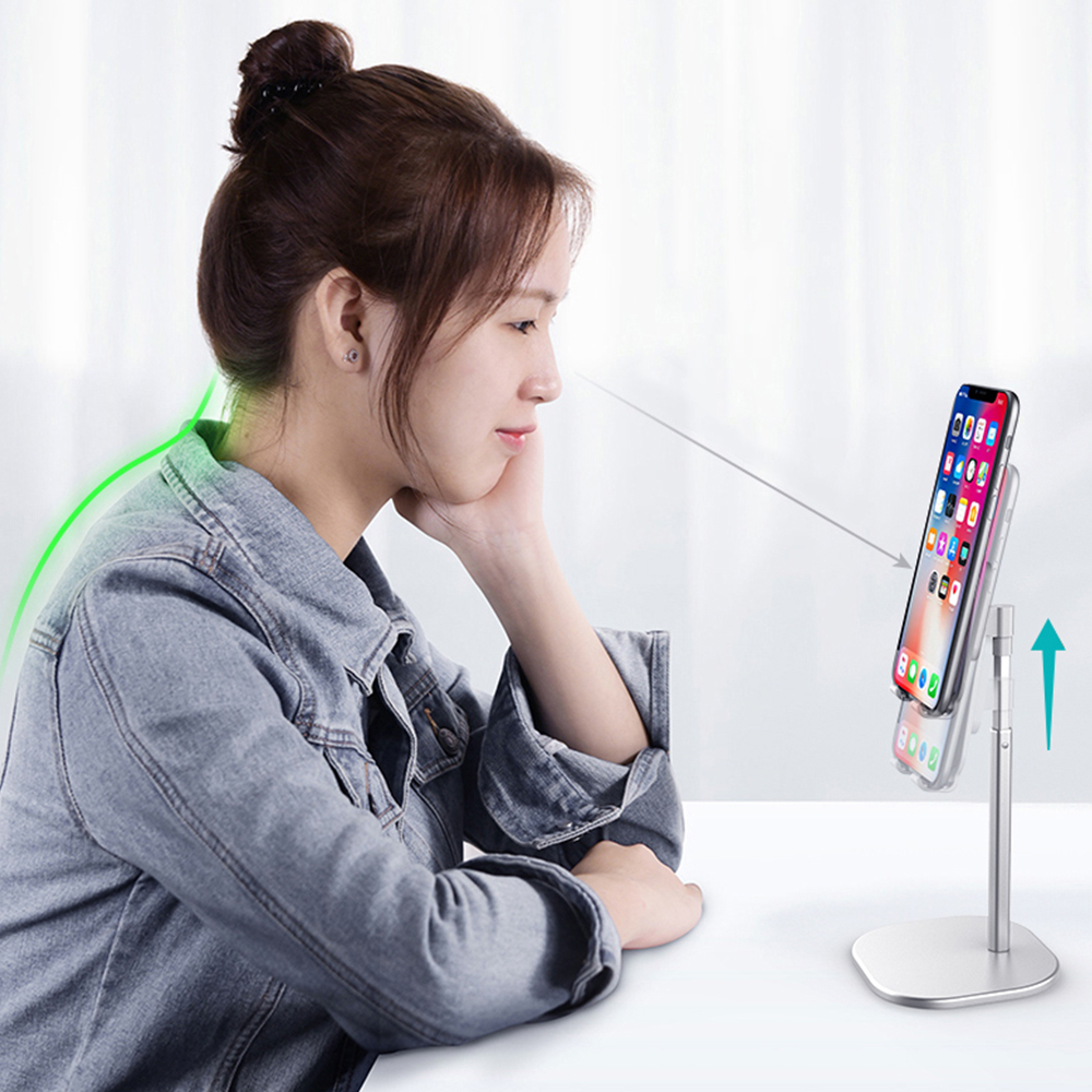 그리핑 테이블 핸드폰 거치대 높이조절 각도조절 휴대용 스마트폰 스탠드 받침대 이미지 6