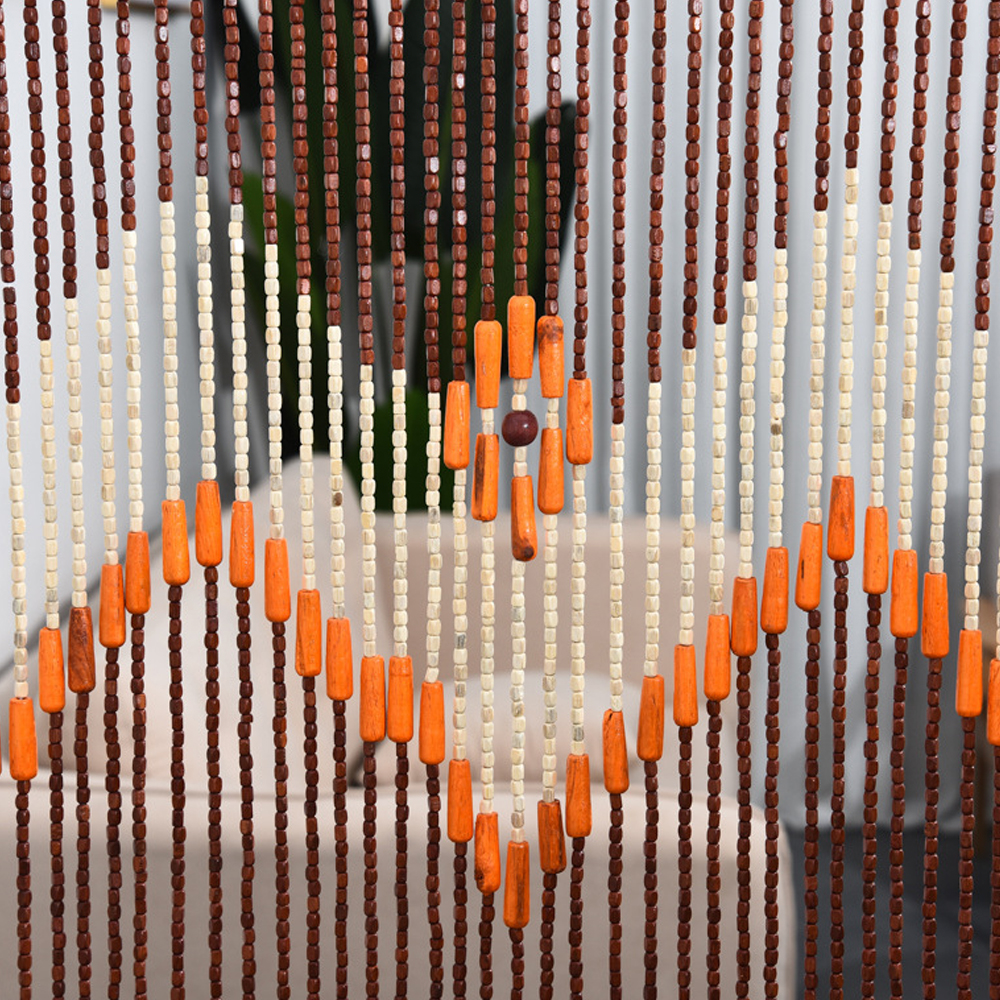 아리아스토어 목각 구슬 문발 나무발 목각발 90x130cm / 90x190cm - 상세 이미지 2