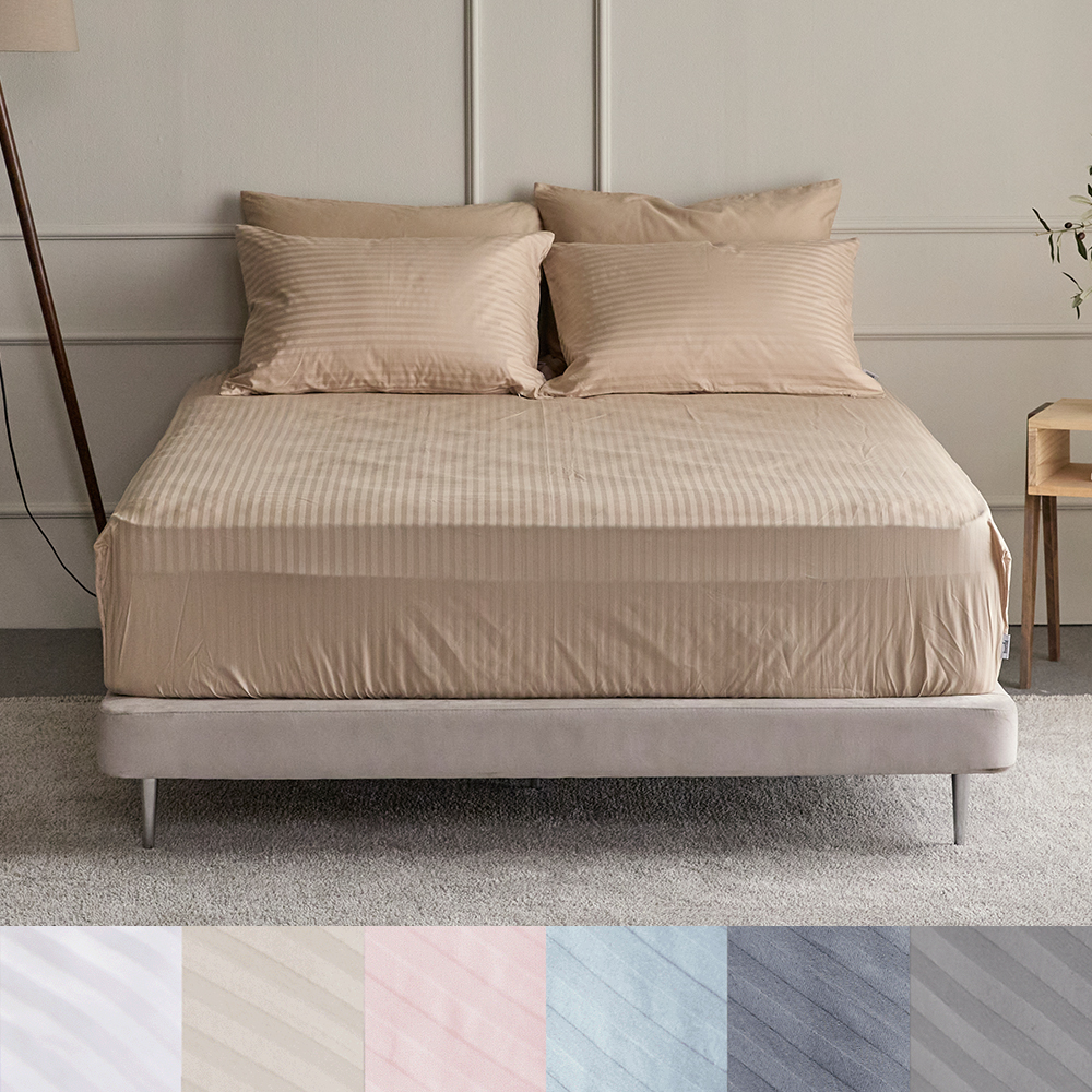 60수 순면100% 솔리드 호텔 매트리스커버 SS