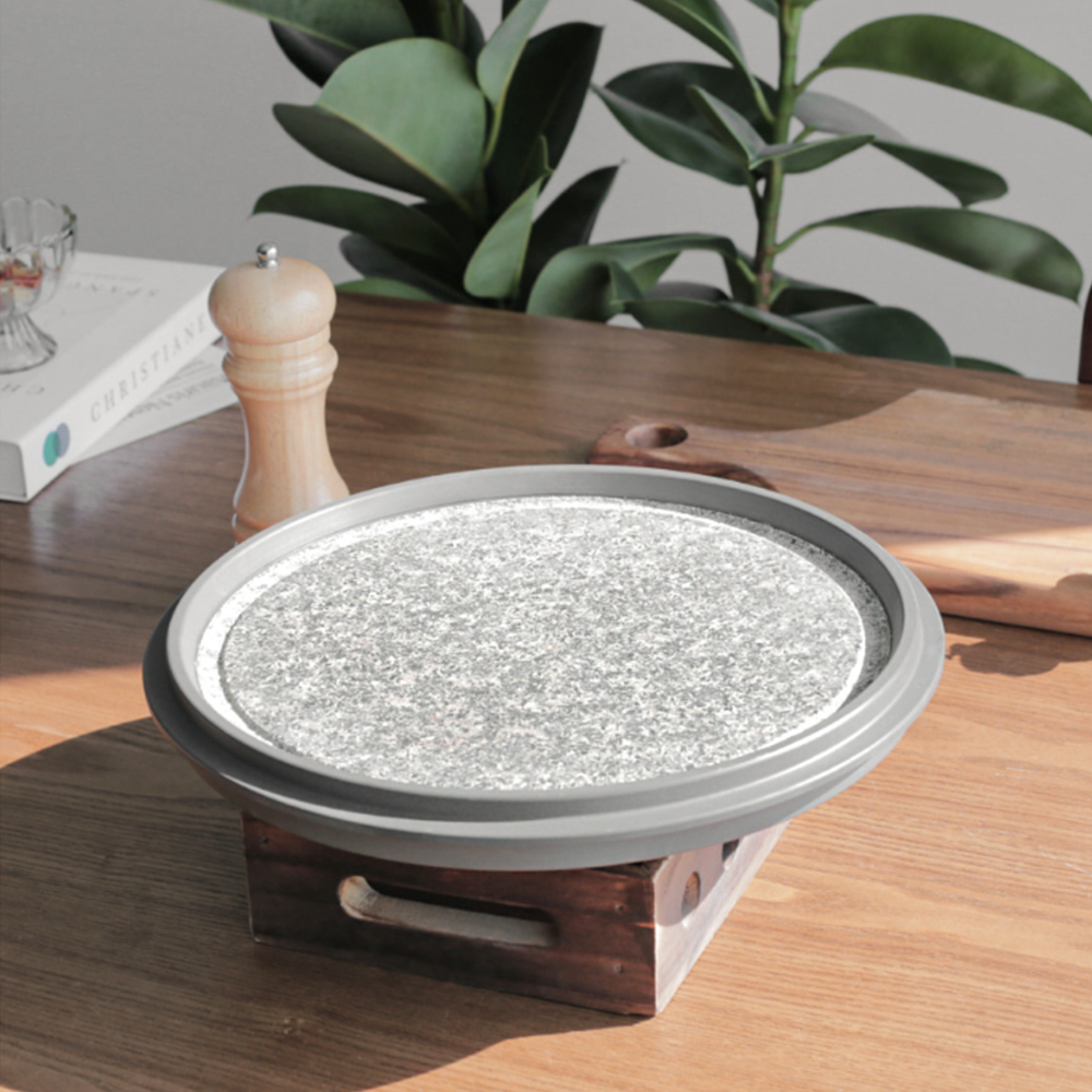 고기굽는판 구이용 돌판 돌불판 구이판 캠핑용 가정용 불판