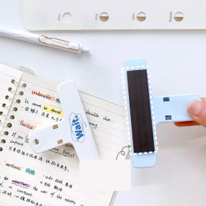 서류 집게 책집게 더블 페이퍼 클립 사무용 플라스틱 화이트 실사용 후기 | 효과 있을까? - 상품 이미지 2