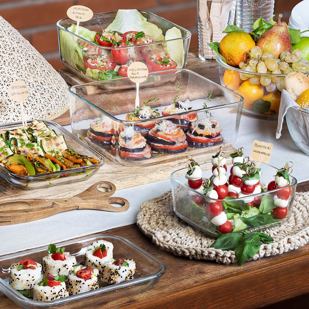 리빙키친  보르미올리 강화유리 부페 핸디 강화유리 핸디볼 910ml