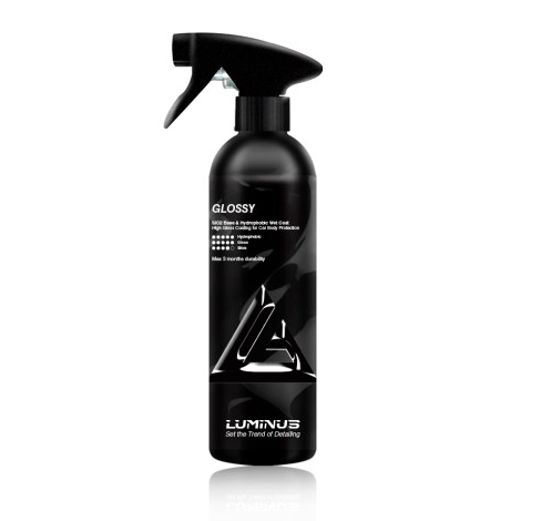 루미너스 글로시 세라믹 코팅제 차량용 물왁스 퀵디테일러 차광택 차왁스 500ml