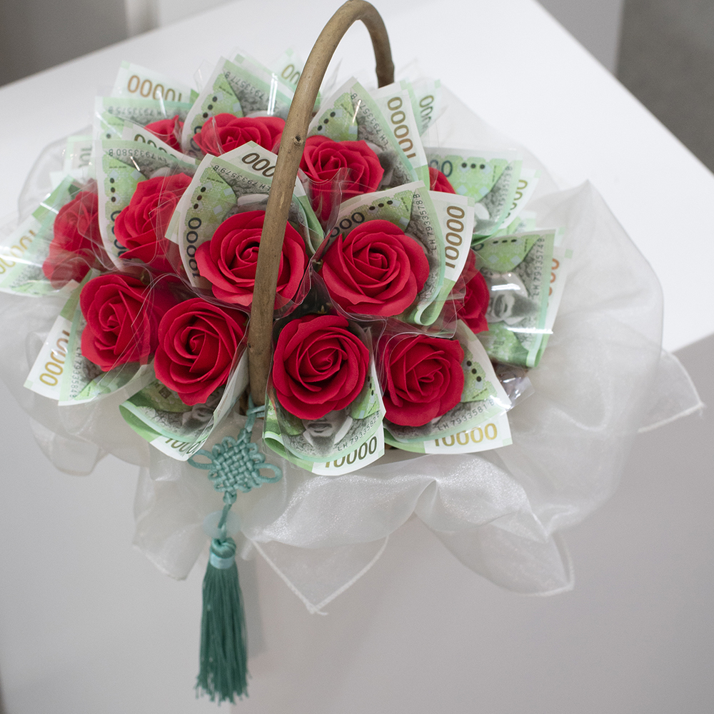 용돈 꽃바구니 장미 카네이션 비누꽃 현금 칠순생신 부모님 어버이날 선물