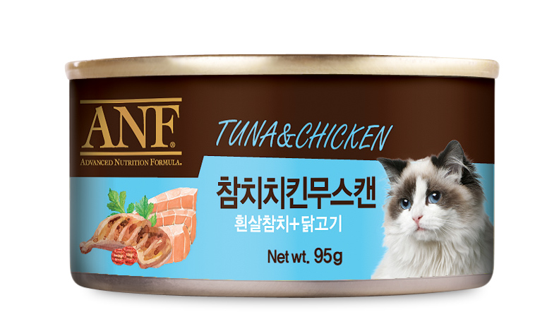 ANF 고양이 캔 참치&치킨 무스 95g - 상품 이미지