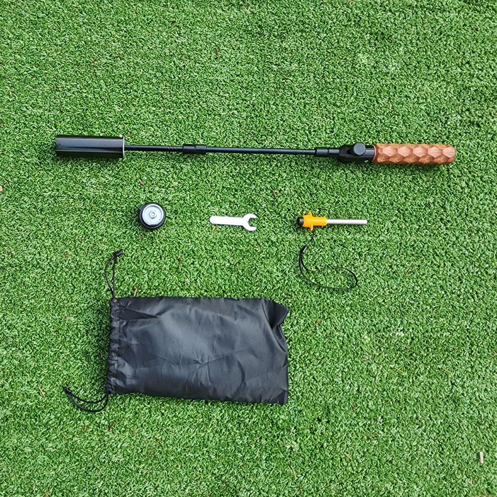 고급 3단 분리 롱가스토치 화력좋은토치 부탄가스어뎁터 파우치 점화기 포함