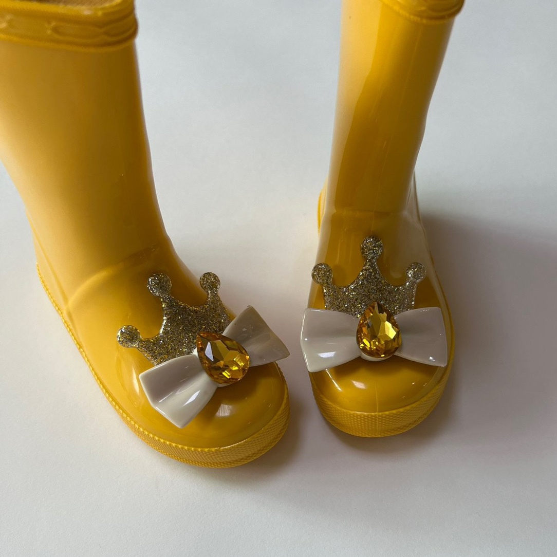 재입고 크라운 장화 150-200 레인부츠 키즈 아동 유아