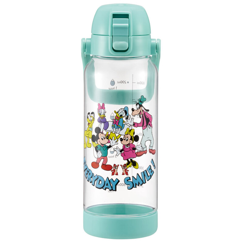 [발주상품 2~4 영업일 후 발송예정] 스케이터 미키마우스 캐릭터 드링크 마커 보틀 1000ml PDMK10 - 주방·식기 - 하카타몰