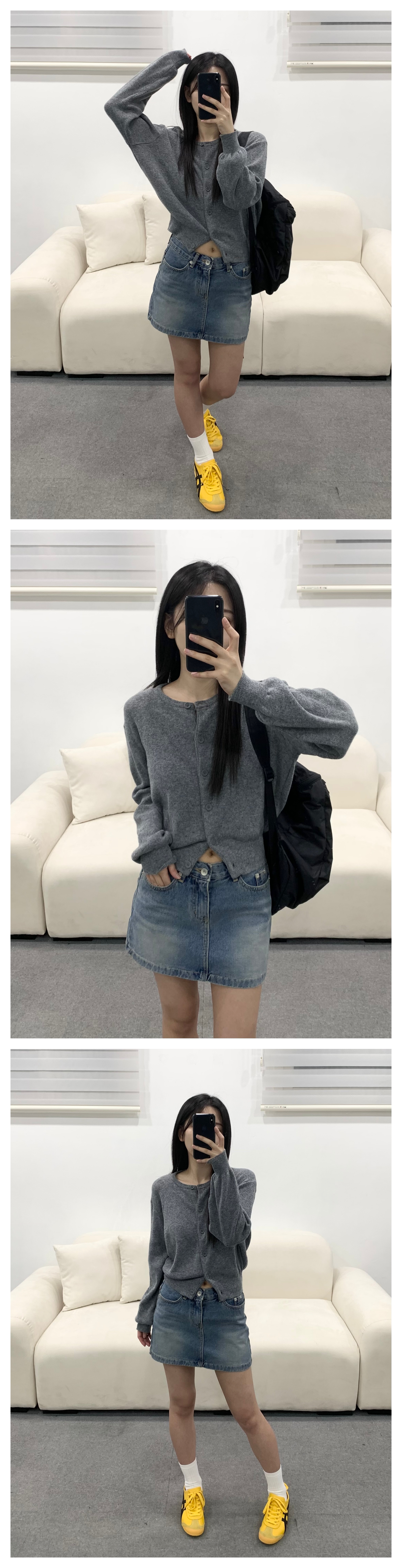 데일리 라운드 가디건 (5col) 상세 이미지 15