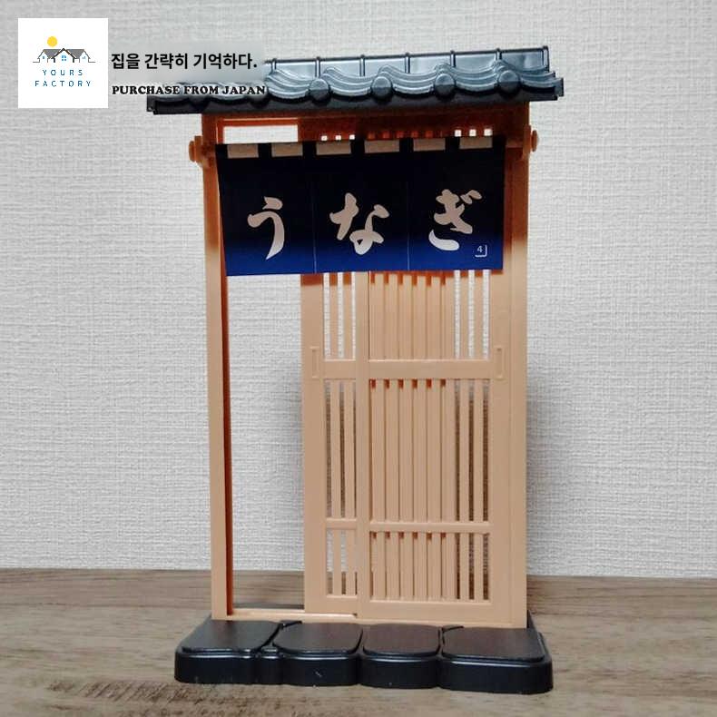 미니어처 일식 현관문 미닫이문 일본음식점 인형놀이 집 하우스 인형집 꾸미기 조립문 - 상세 이미지 2
