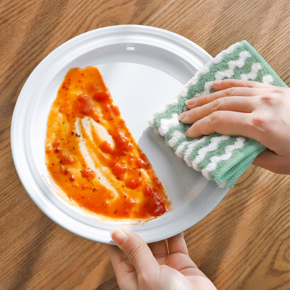 그릇닦는행주 매직 벨벳 극세사 빨아쓰는 주방 행주 10장 - 상세 이미지 5
