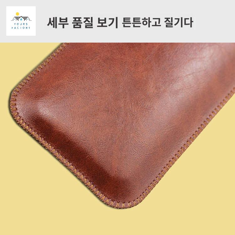 남성 지갑 만들기 공예 장지갑 키트 남자친구 가죽 - 상세 이미지 3