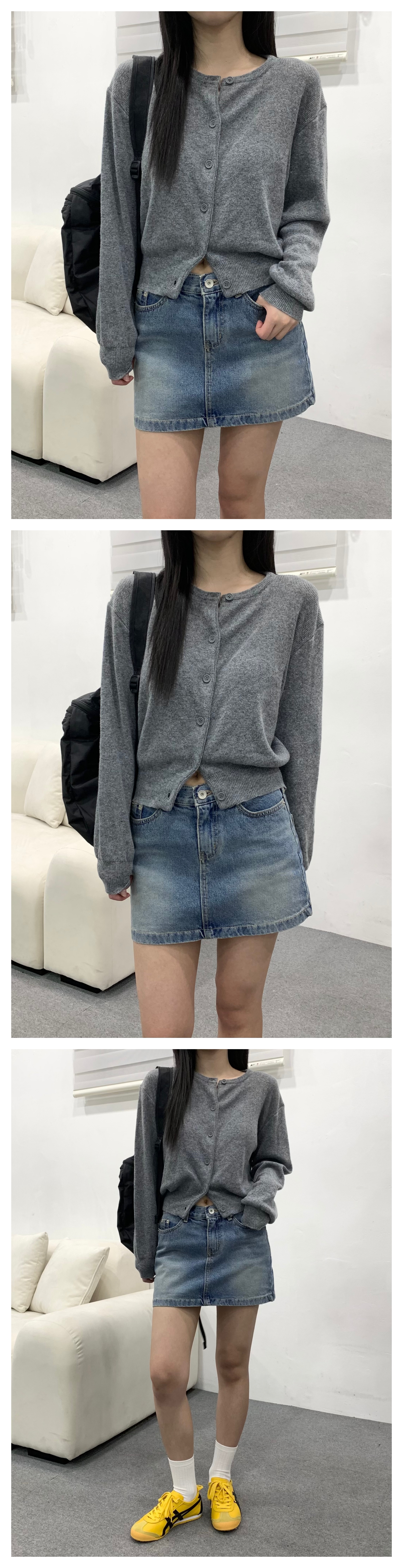 데일리 라운드 가디건 (5col) 상세 이미지 12