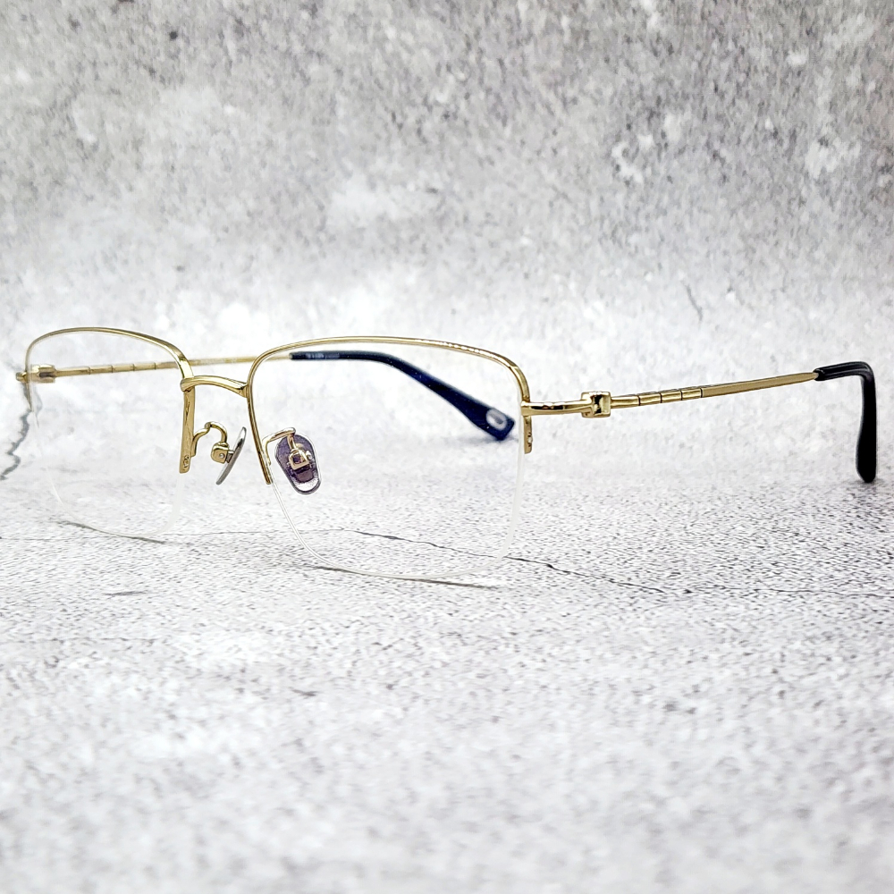 가벼운 초경량 무테 반무테 안경 사각 풀 티타늄안경테 명품 패션 남자 안경태 TGL29