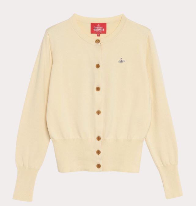 비비안웨스트우드 가디건 Organic cotton basic knit crew neck 505871882 - 상세 이미지 4