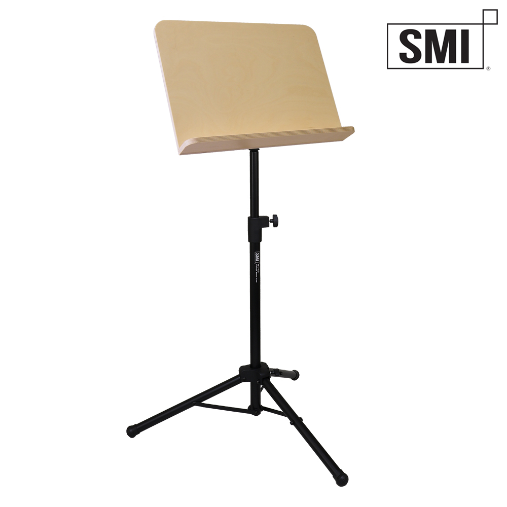 SMI MS-50W 국산 우드 보면대 악보보면대 악보거치대 악보대 메뉴판 사회대 - 상품 이미지