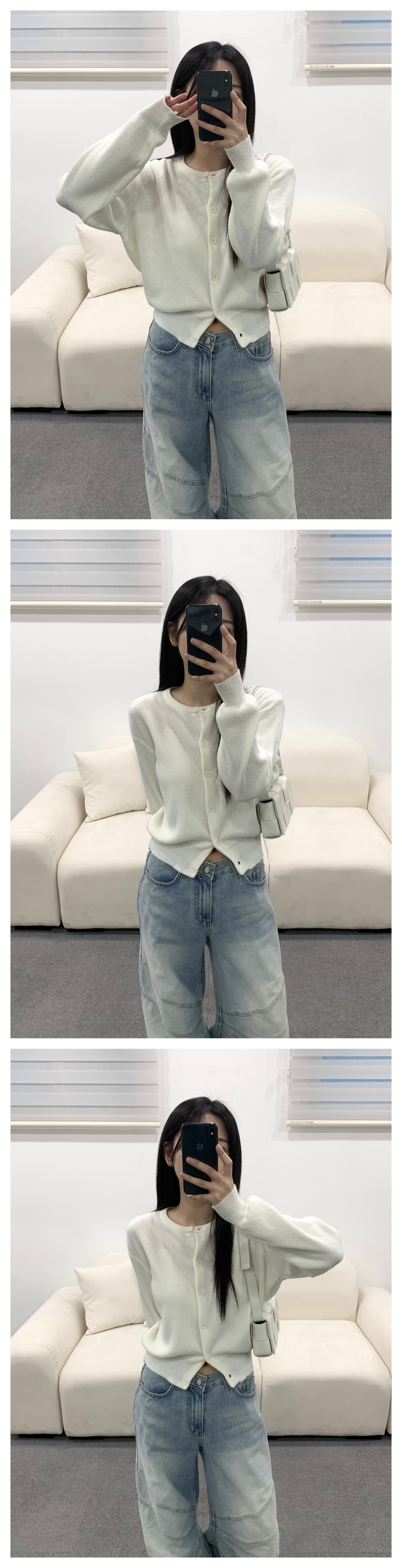 데일리 라운드 가디건 (5col) 상세 이미지 9