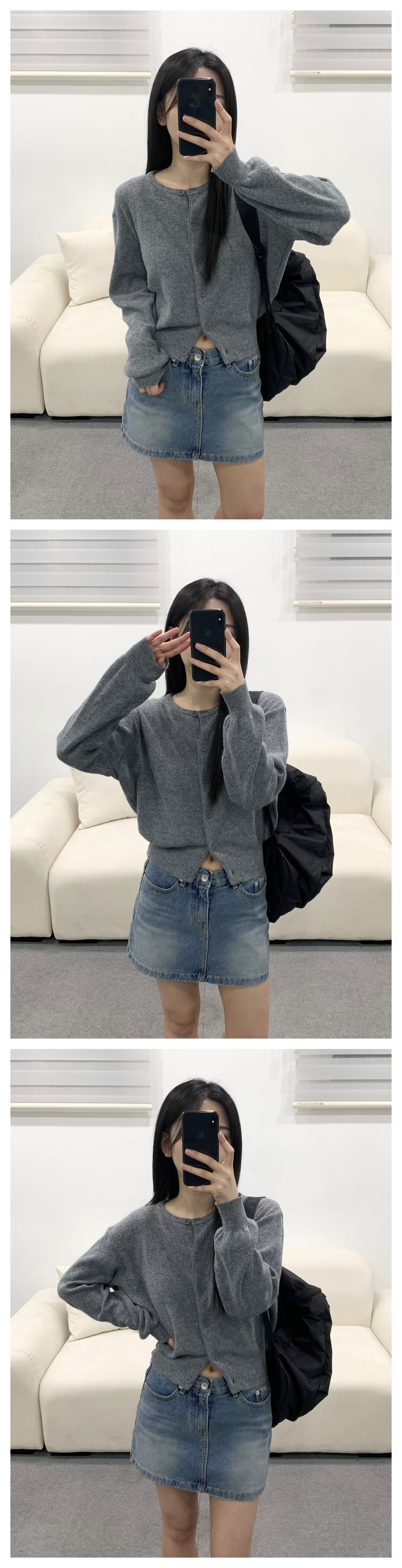 데일리 라운드 가디건 (5col) 상세 이미지 14