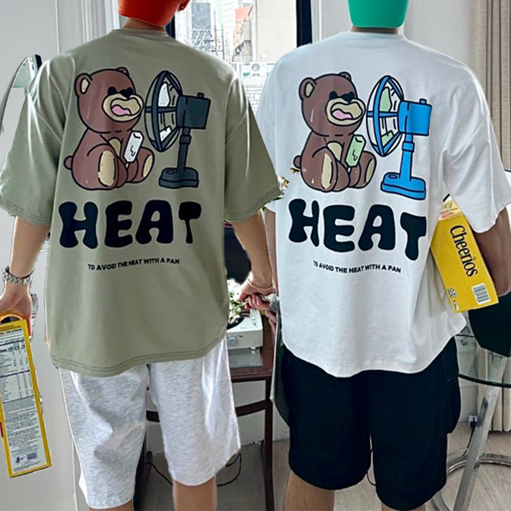 분또반팔 목안늘어나는티 어깨넓어보이는옷 - 상세 이미지 3