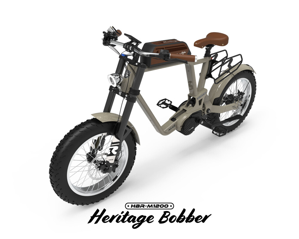 [PM보험] BR3 헤리티지 바버 HBR-M1200 전기자전거 자토바이 - 상세 이미지 5