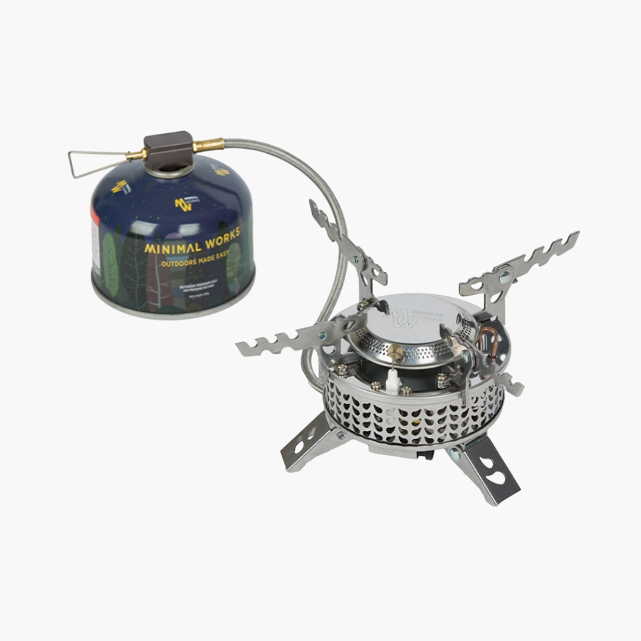 미니멀웍스 크라운 스토브 고화력 캠핑 버너