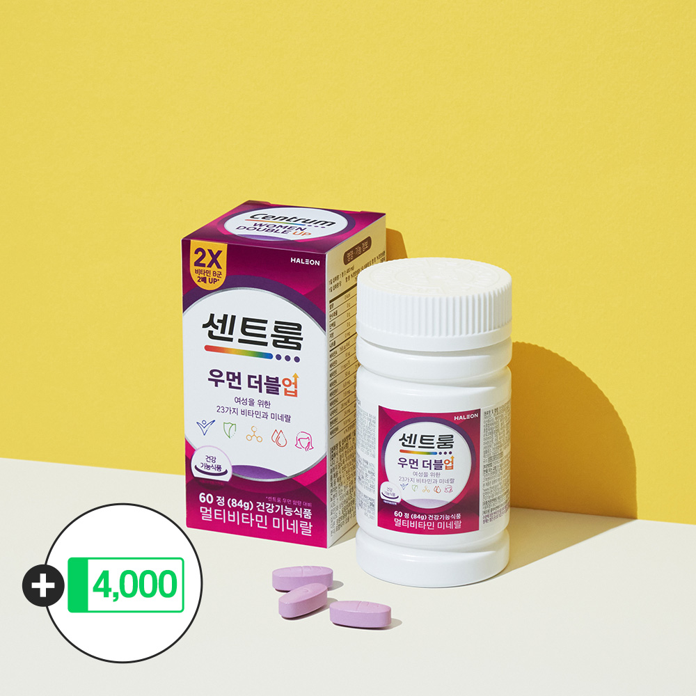 센트룸 우먼 더블업 60정, 1개 - 메인 이미지