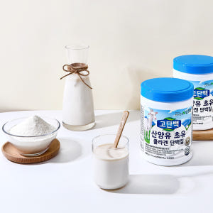 에버뉴트리 고단백 산양유 초유 콜라겐 단백질 450g, 3개 맛있게 먹은 솔직 후기 - 상품 이미지 3