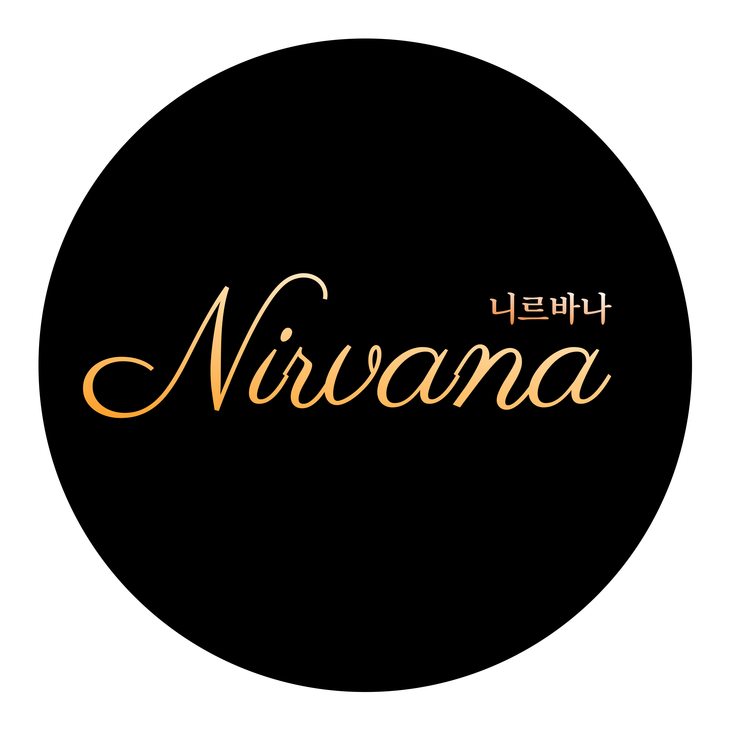 니르바나 Nirvana 스토어 로고