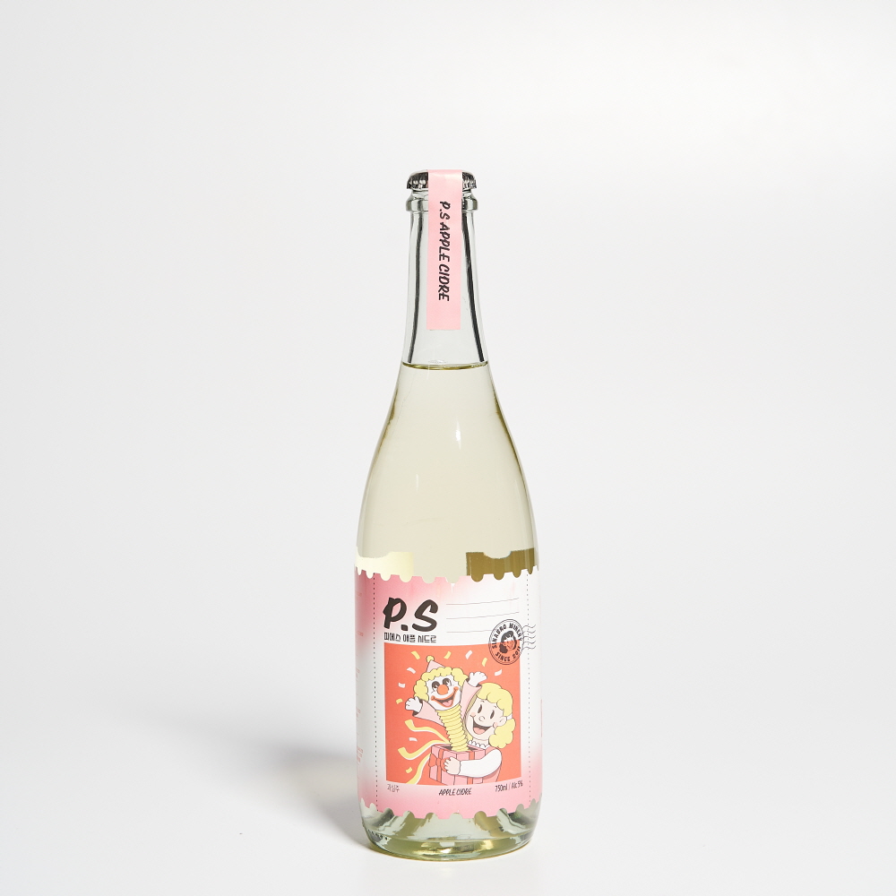 시나브로 피에스 애플 시드르 5도 750ml 사과 스파클링 와인 (케이스포함) - 상세 이미지 4