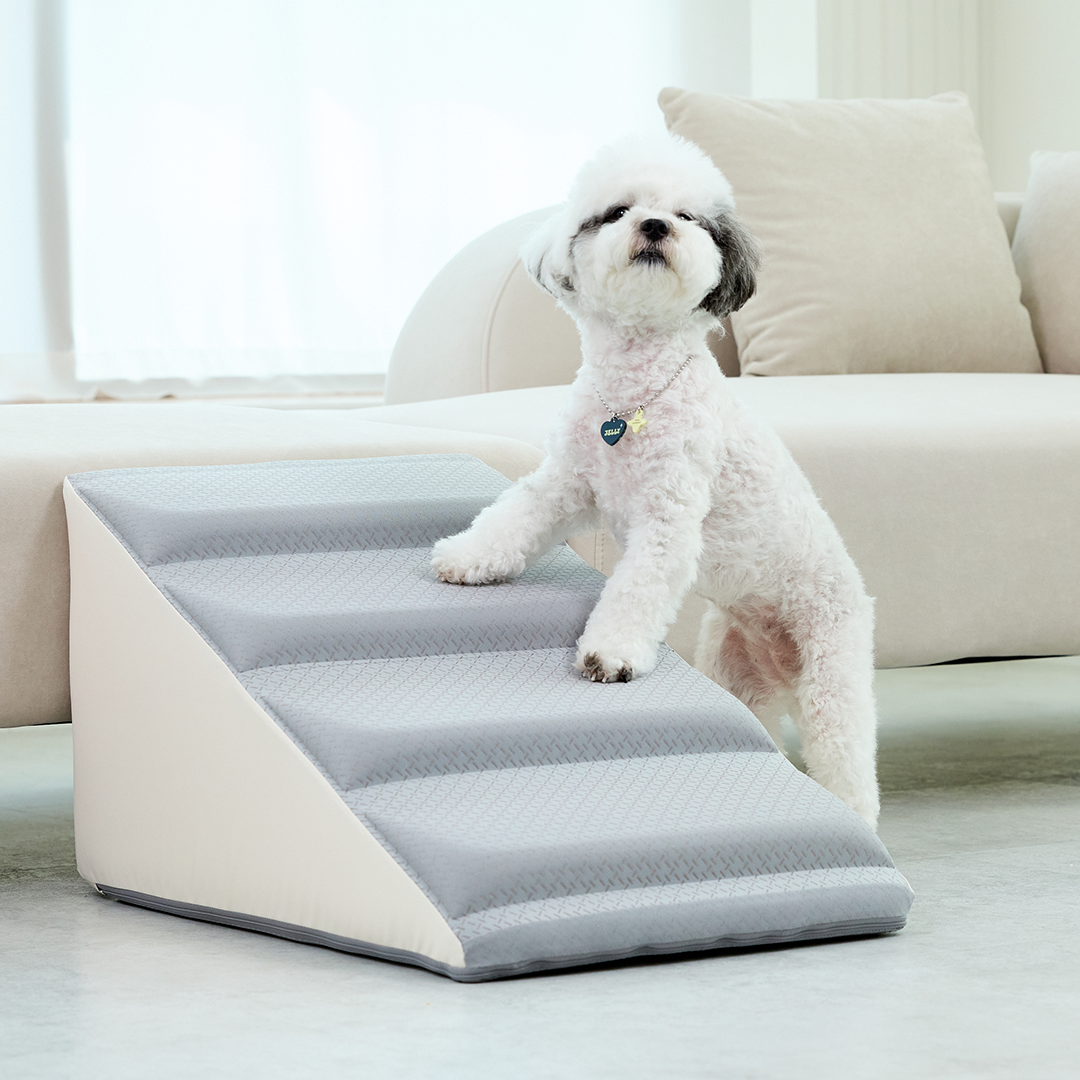 더플래 강아지 계단 고양이 3D 성형 논슬립 애정 펫 스텝 슬라이드 이미지 2