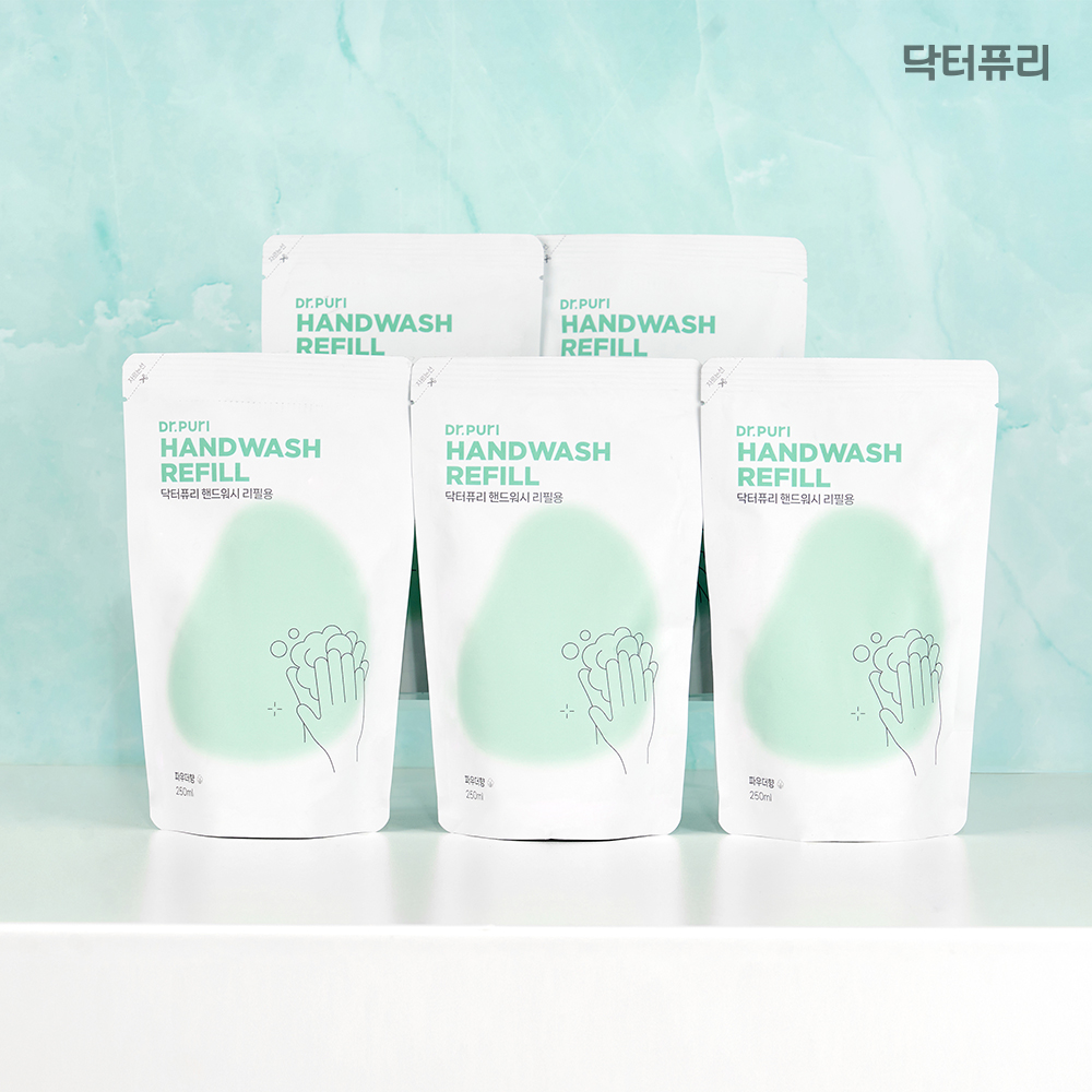 [특가] 닥터퓨리 핸드워시 리필 파우치 파우더향 알러젠프리 250ml, ... 솔직 후기 | 피부 타입별 분석 - 대표 이미지