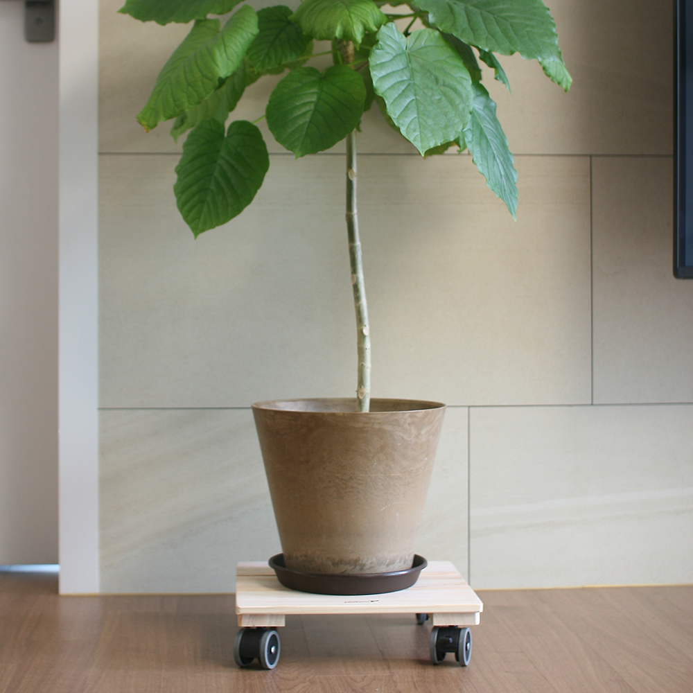 화분받침대바퀴 이동식 대형 원형 1호 물받침대