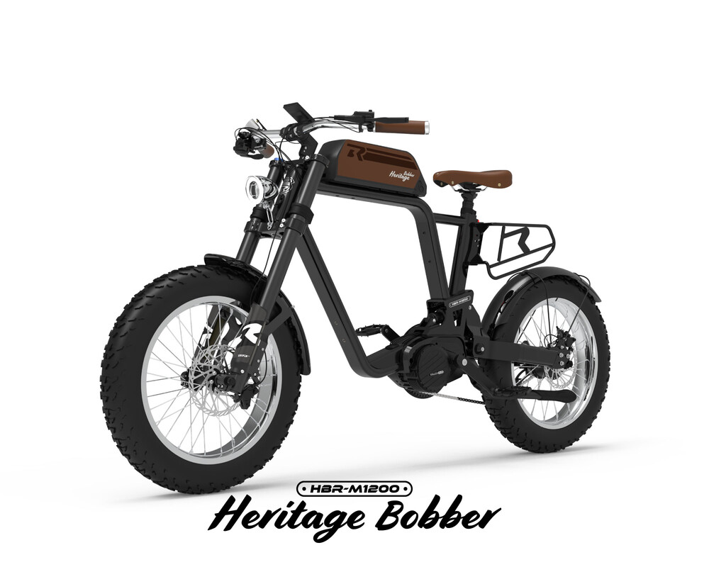 [PM보험] BR3 헤리티지 바버 HBR-M1200 전기자전거 자토바이 - 상세 이미지 4