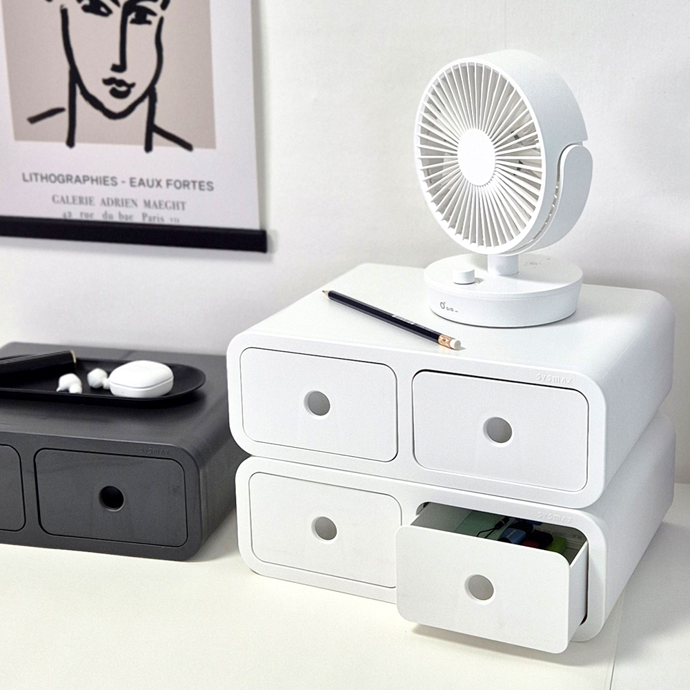 책상위서랍장 라운드 미니서랍 화장대 사무실 책상 꾸미기 데스크테리어 실사용 후기 | 효과 있을까? - 대표 이미지