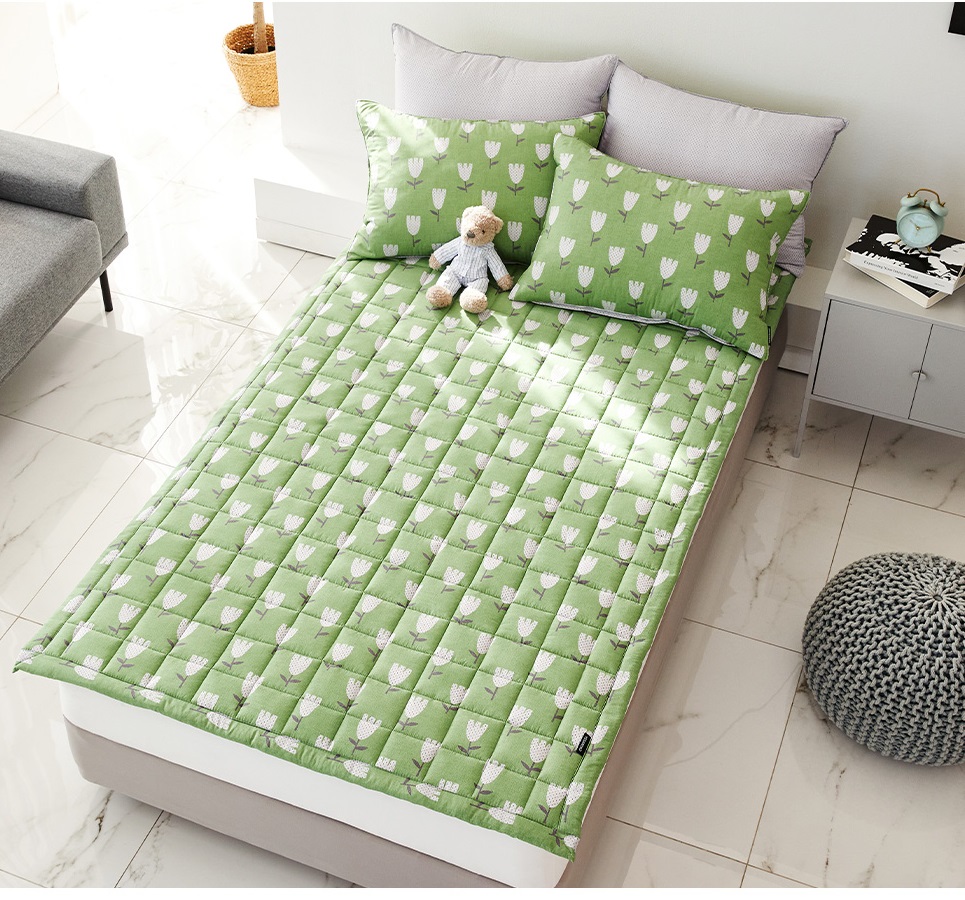 사계절 모달 패드 침대 봄 먼지없는
