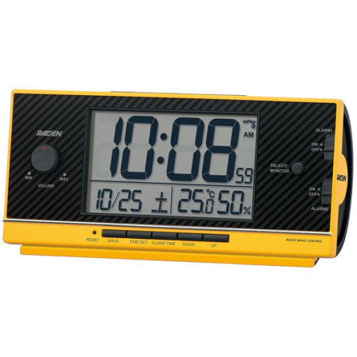 SEIKO 세이코 NR539Y 라이덴 전파 대음량 알람시계 자명종 모닝 협탁 시계