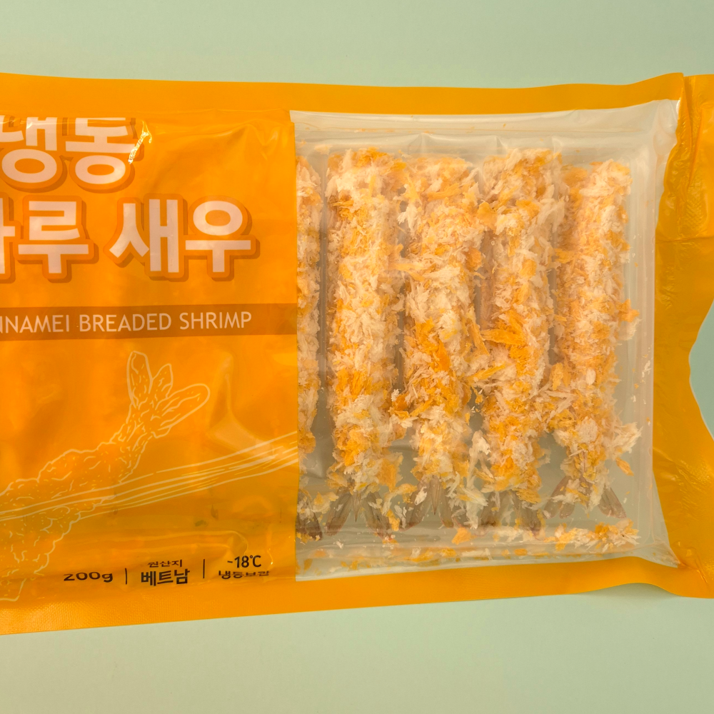 냉동 빵가루 새우튀김 200g(20g x 10미) 300g(30g x 10미) 10마리 업소용 대용량 빵가루 새우 (아이스박스 무료) - 상세 이미지 2