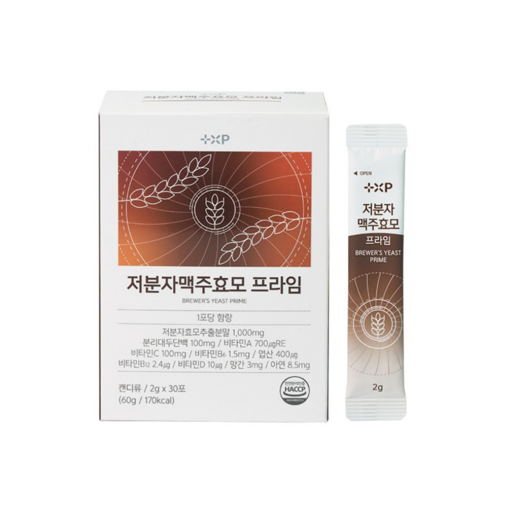 저분자맥주효모 프라임 식물성 단백질 비타민 미네랄 30포, 1개 이미지 7