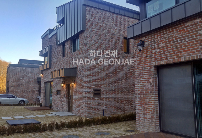 심양적고타일 230x60x22T 적고벽돌타일 / 하다건재 고벽돌