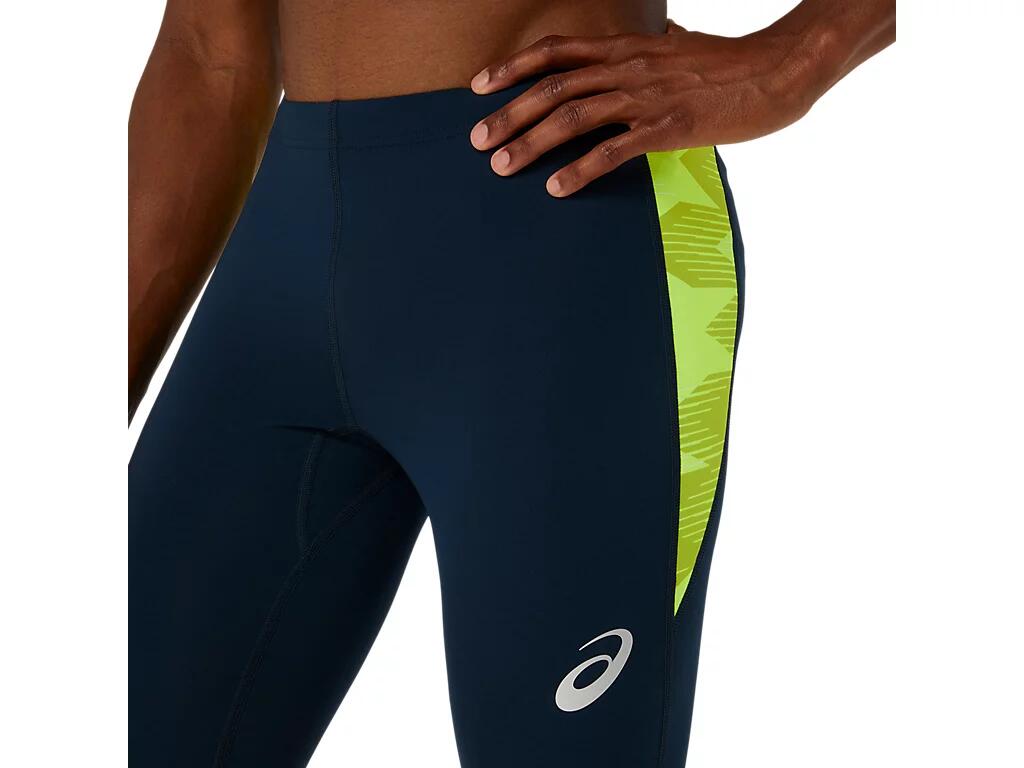 아식스 육상 마라톤 타이즈 남자 그래픽 미들 바지 4컬러 ASICS 2091A680 - 상세 이미지 5
